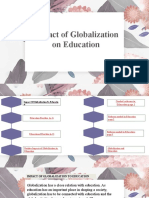 Impact of Globalization On Education