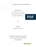 NIIF Referidas A La Presentación de Estados Financieros Eje 2