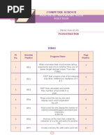 Practical Programs With Solution: Computer Science