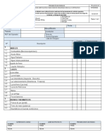 Lista de Verificacion Vehiculo Corporativo