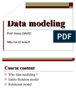 Data Modeling 2007 Amos David Handout