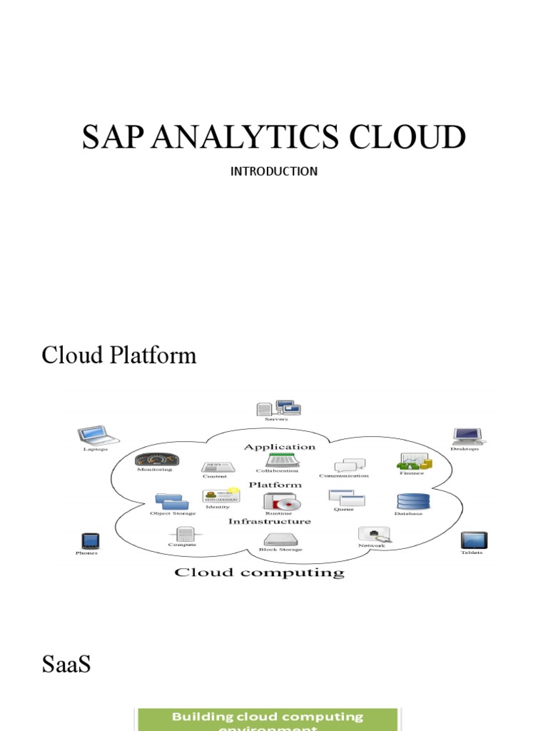 Sap Analytics Cloud | PDF