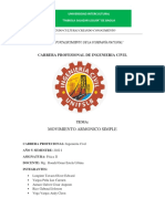 Informe de Laboratorio Movimiento Armonico Simple