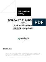 Automation Hero - SDR - PLAYBOOK V2