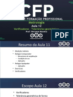 Aula 12 (Verificadores e Tolerancia Geométrica)