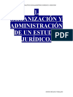 1 Organizaciòn y Administraciòn de Un Estudio Jurìdico