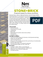 Stone+Brick: Protective Sealant For Stones and Bricks