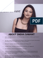 Anchor Sneha Sawant