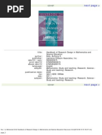 Download Handbook of Research Design in Mathematics and Science Education by Mohamed Ghoneim SN57559936 doc pdf