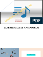 Experiencias de aprendizaje: definiciones importantes