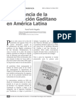 La Influencia de La Constitución Gaditano en América Latina: LEY Derecho Jurisprudencia