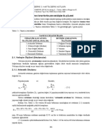 3 Hafta Tanıtıcı Istatistikler Değişim Ölçüleri