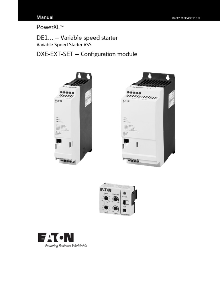 Drive Ac Eaton | PDF | Electric Motor | Mains Electricity