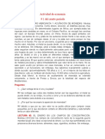 Actividad de Economía Cuarto Periodo