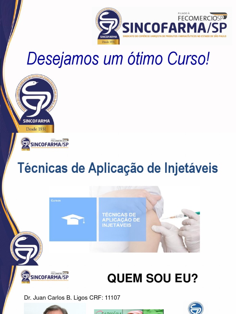 Apostila Injetaveis Iniciantes | PDF | Pele | Receita médica
