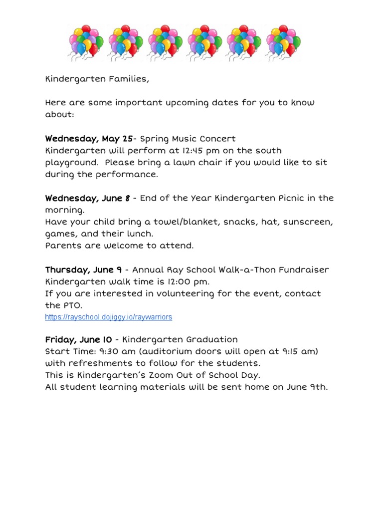 Important End of The Year Dates | PDF