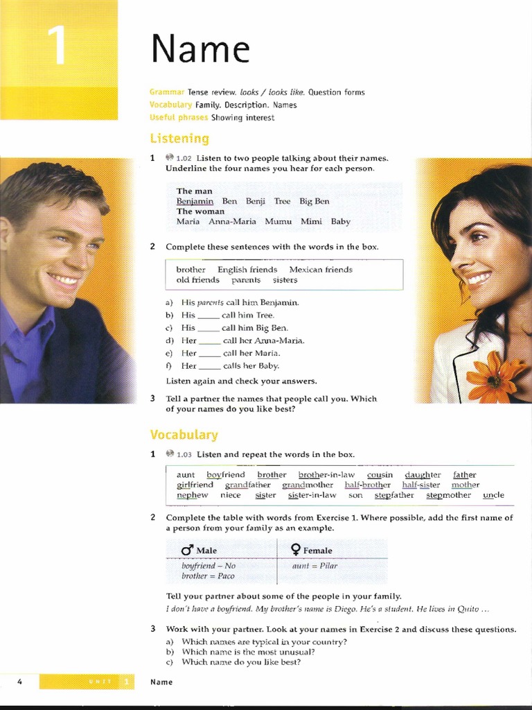 Student Book Inside Out Pre-Intermediate (3 y 4 - Amarillo) | PDF ...
