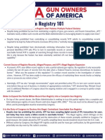 ATFs Illegal Gun Registry 101