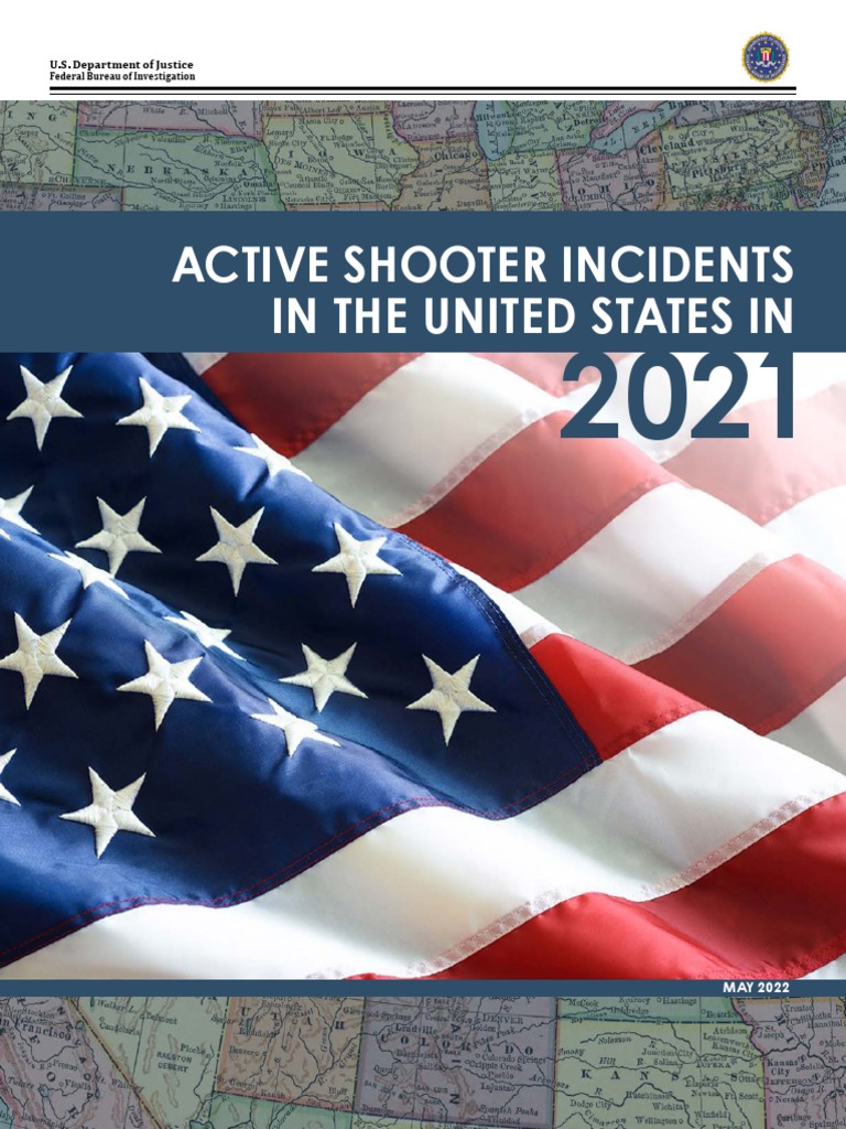 Active Shooter Incidents in 2021 | PDF | Federal Bureau Of ...