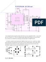 AMPLIFICADORde 200 Wat