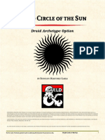 Druid Circle of The Sun