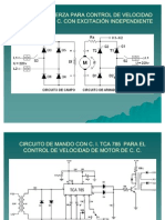 Control de Velocidad de Motores de Cc