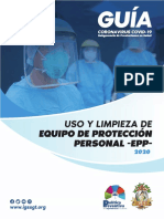 Guia Uso y Limpieza de Equipo de Proteccion Personal Epp IGSS 2020