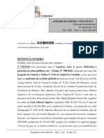 Curso de Codigo de Convivencia Ciudadana - Jurisprudencia - Aguirre JC 65, 66 y 51