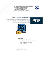 Tema 1 - Seguridad Informática