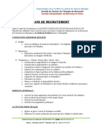 Avis de Recrutement - Médecin Pédiatre