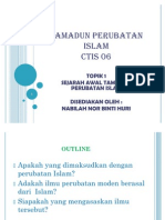Tamadun Perubatan Islam - PPT (1st Class)