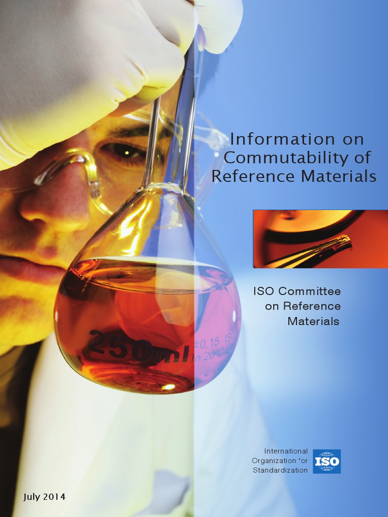 Commutability Assessment of Reference Materials | PDF | Calibration ...