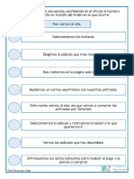 Ordenar Secuencias Temporales