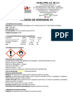 Peroxido de Hidrogeno 3