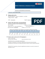 Ficha de Registro Asesoria Pedagógica