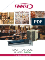 Split Fan Coil - Lennox Convencional-Trifasico 2021