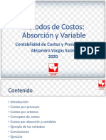 Clase 5. Costos Por Absorción y Variable