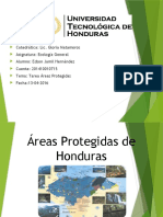 Tarea Areas Protegidas de Honduras