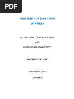 Winneba: University of Education