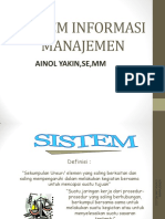 Sistem Informasi Manajemen