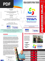 AQUECEDOR SOLAR ECOLÓGICO MANUAL PROJETO