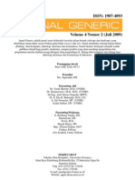 Download Jurnal Generic Vol 4 No 2 Juli 2009 by btama SN57563823 doc pdf