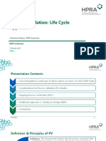Process Validation: Life Cycle Approach: Catherine Neary, GMP Inspector