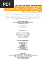 Download Jurnal Generic Vol 6 No 1 Januari 2011 by btama SN57563920 doc pdf
