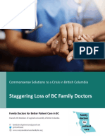 Family Doctors For Better Patient Care in B.C.