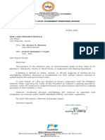 22.05.19 LTR For Mayor Re Suspension of E-Sabong Operations