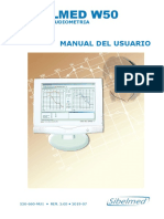 Sibelmed W50: Manual Del Usuario