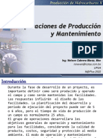 P2C2 - 01 - Operaciones de Produccion y Mantenimiento