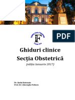 Ghiduri Clinice Obstetrica Filantropia