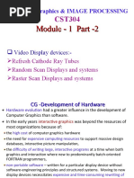 CGIP Mod1 PPT 2 (CRT, Raster, Random)